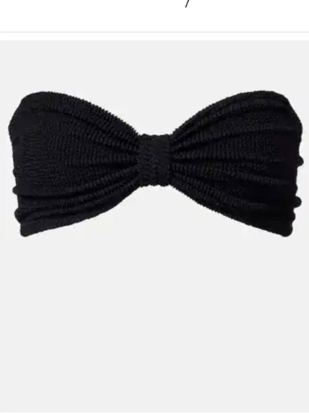 Hunza G Jean Bandeau Bikini Top OS